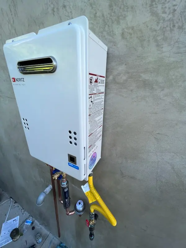 Tankless water heater installation for Silvana Terraces homes